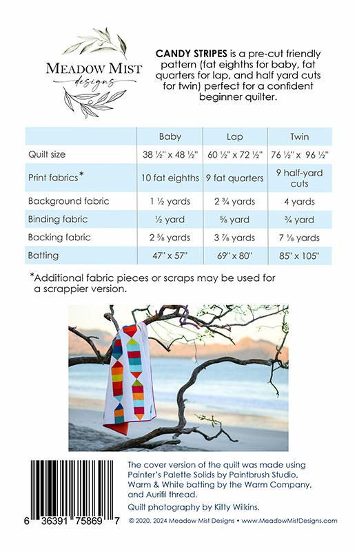 Candy Stripes - Quilt Pattern
