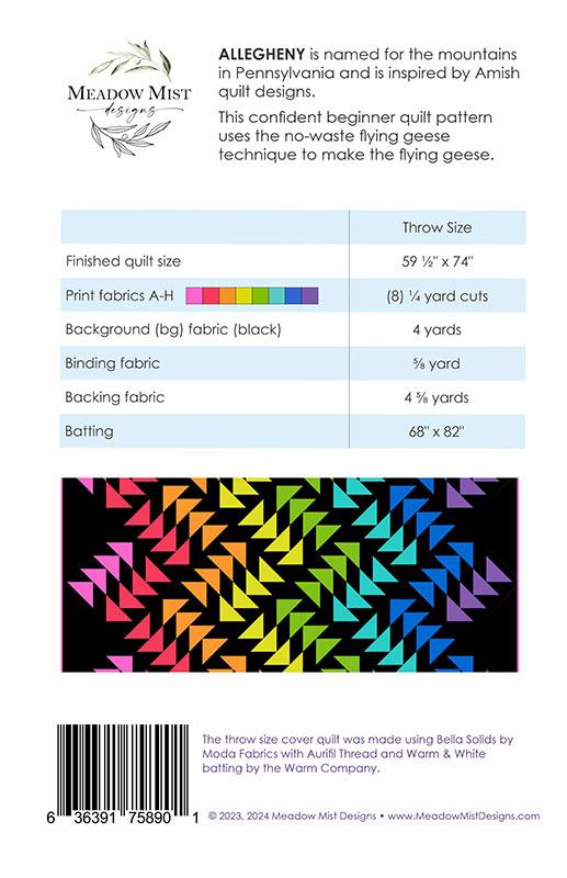 Allegheny - Quilt Pattern
