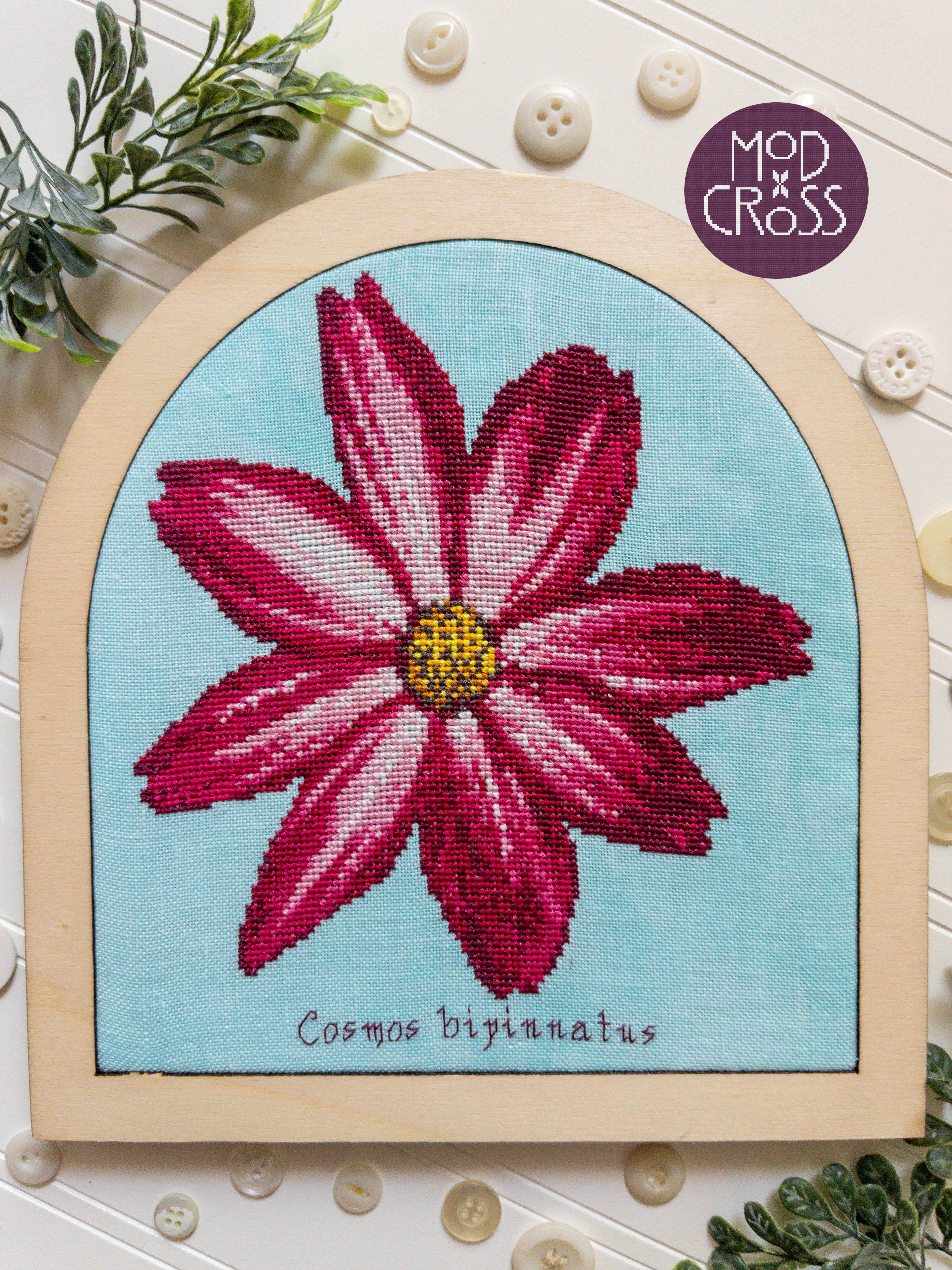 Cosmo Bloom - Cross Stitch Pattern