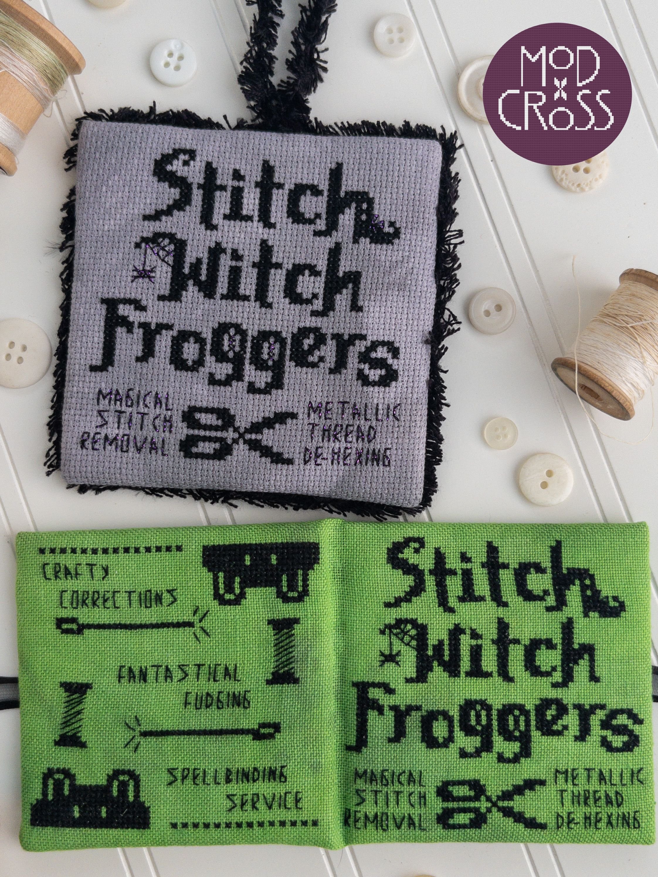 Stitch Witch - Halloween Cross Stitch Pattern