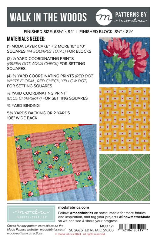Walk in the Woods - Quilt Pattern