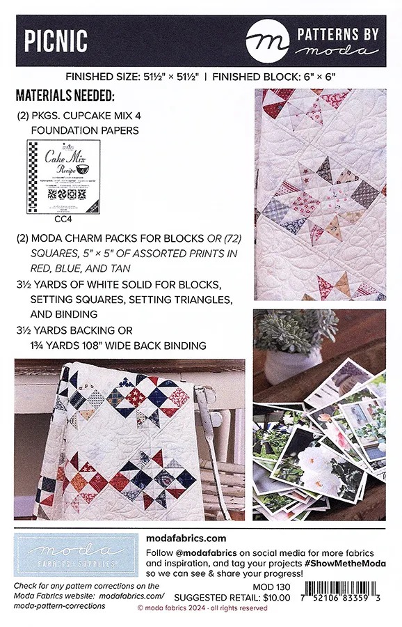 Picnic - Quilt Pattern