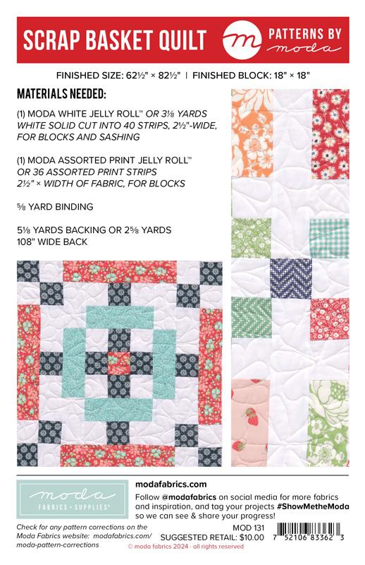 Scrap Basket Quilt - Quilt Pattern