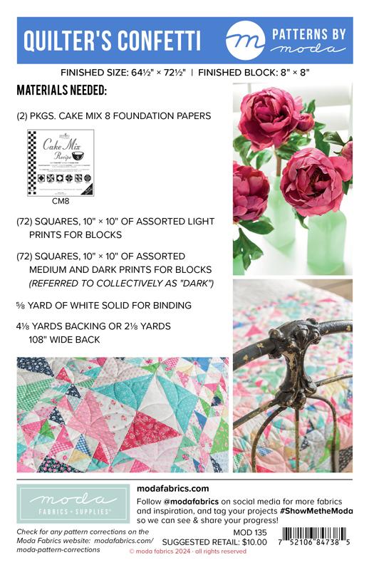 Quilter's Confetti - Quilt Pattern