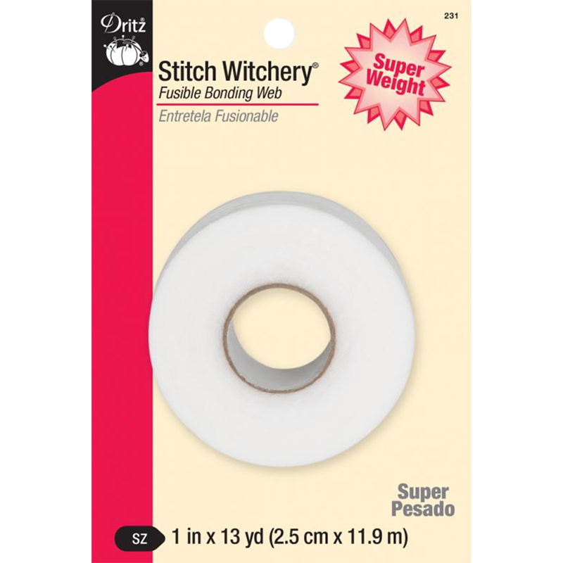 Stitch Witchery 1"x 13yd Spr White