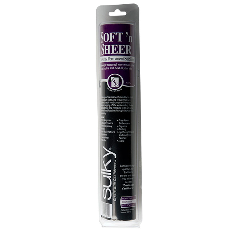 Soft'n Sheer Cut-Away Fabric Stabilizer