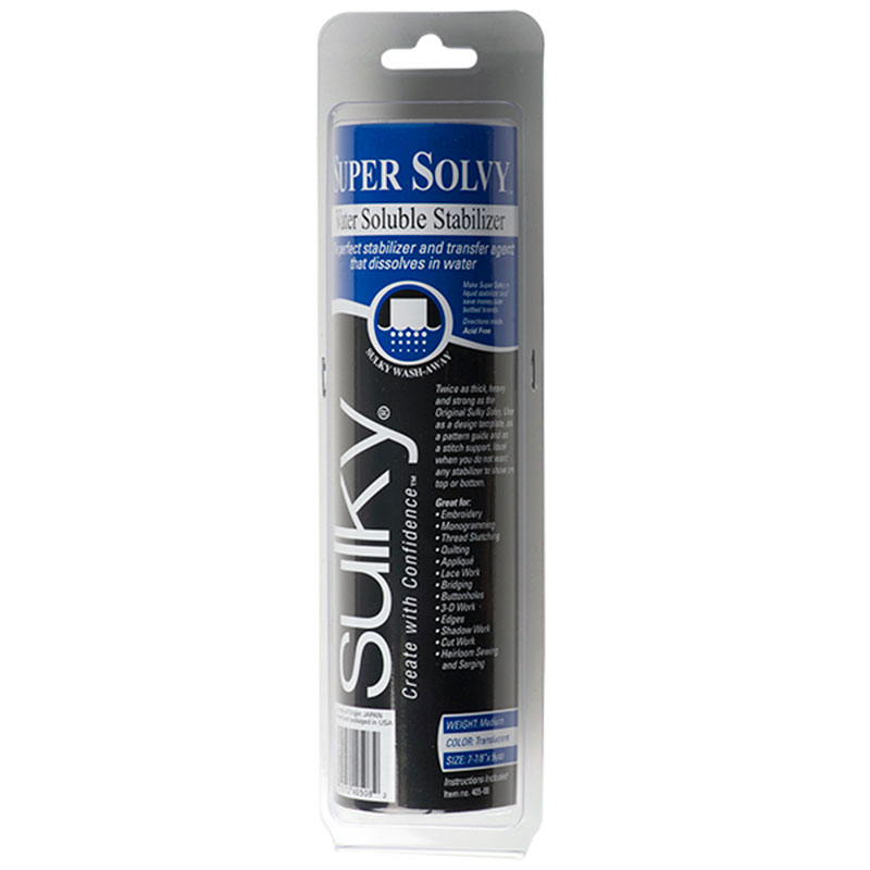 Super Solvy - Clear Water Soluble Stabilizer Roll
