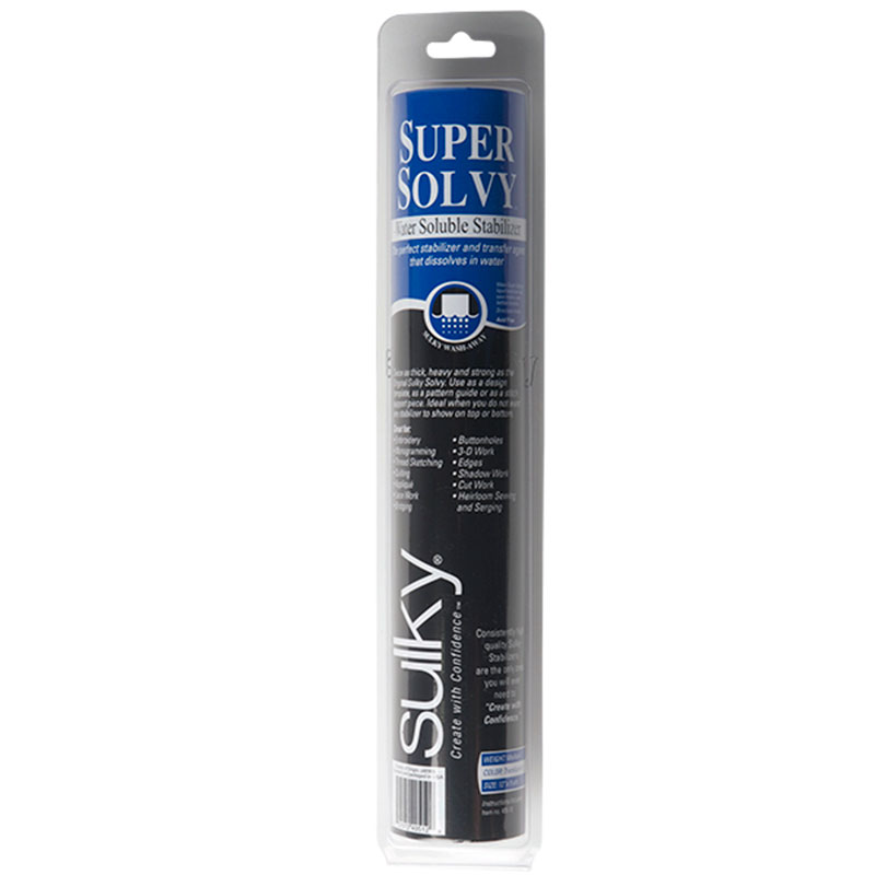 Super Solvy - Clear Water Soluble Stabilizer 12" Roll