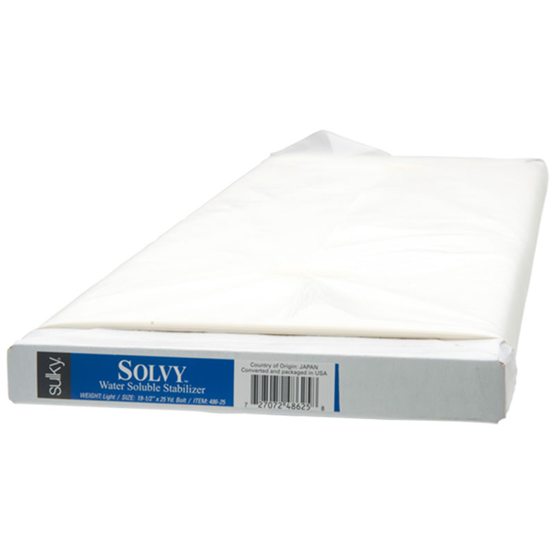 Solvy Water Soluble Stabilizer - Yardage