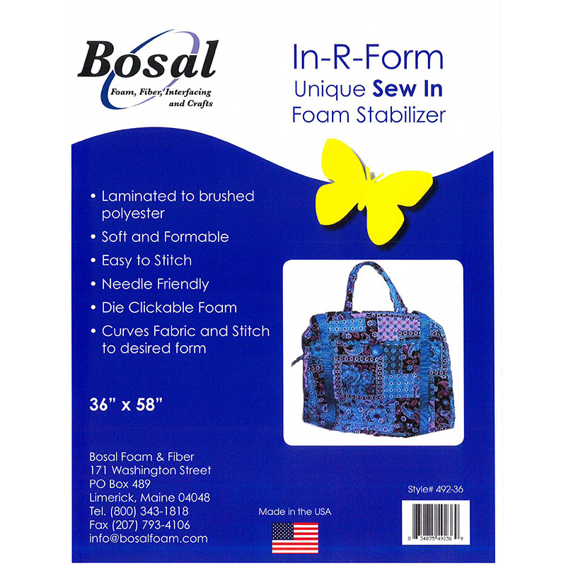 In-R-Form Sew In Foam Stabilizer 36" x 58"