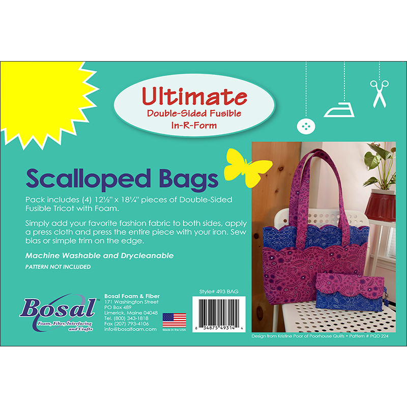 In-R-Form Fusible Foam Stabilizer - Scalloped Bags