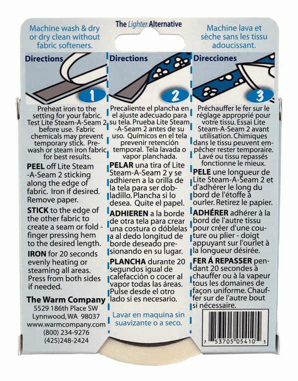 Lite Steam A Seam 2 1/2X20yd