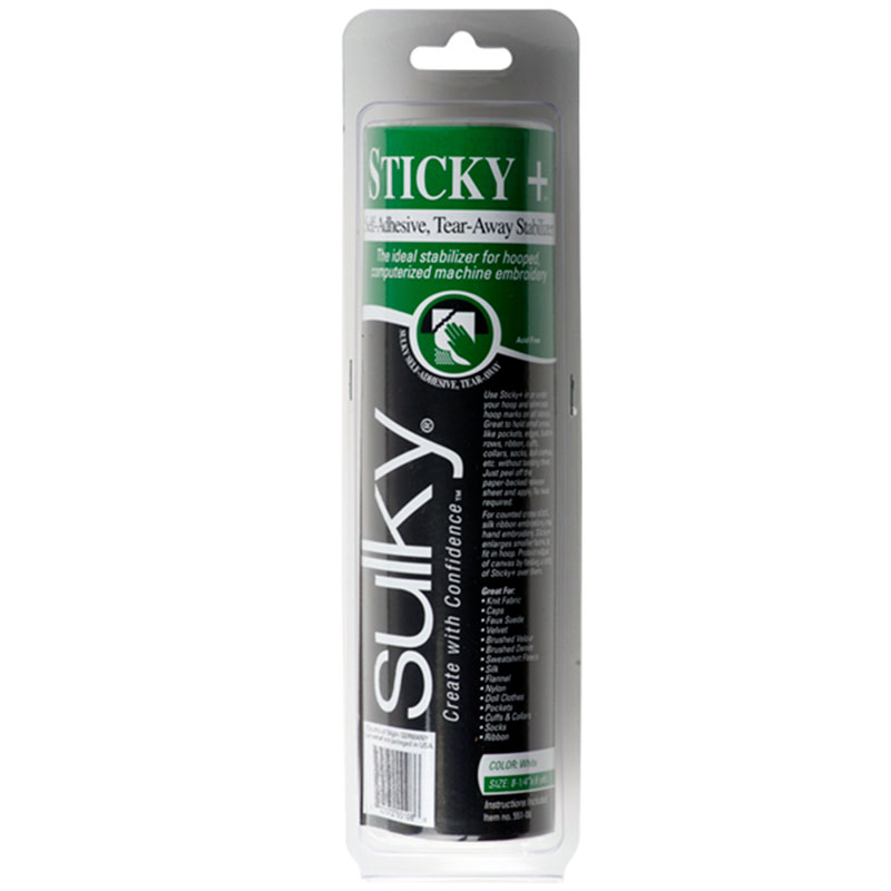 Sticky Plus - Self Adhesive Tear-Away Stabilizer Roll