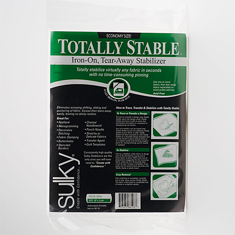 Totally Stable - Iron-On Tear-Away Stabilizer 20"