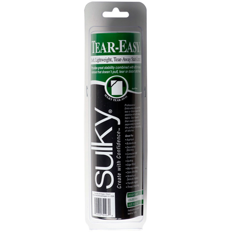 Tear-Easy - Lightweight Tear Away Stabilizer 8" Roll