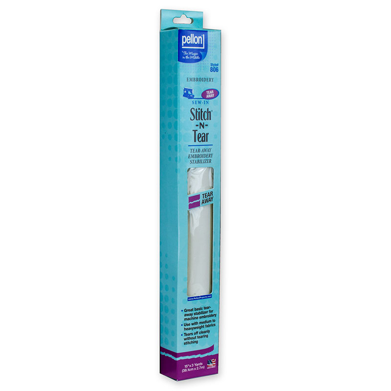 806 Stitch-N-Tear - Tear-Away Stabilizer Backing