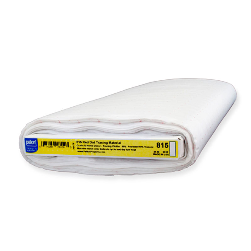 815 Red Dot Tracing 1" Graph Material - Yardage