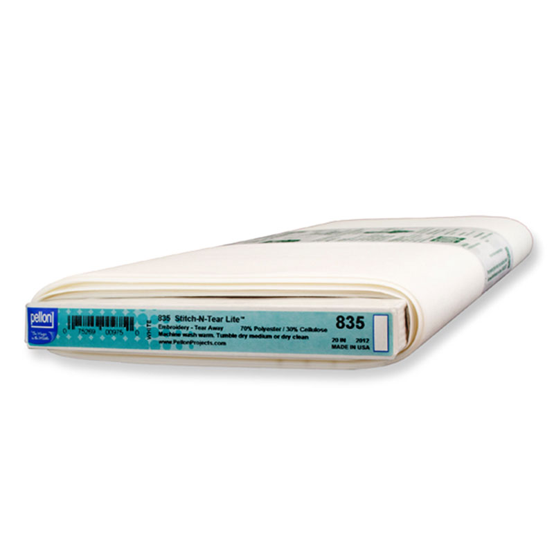 835 Stitch-N-Tear Lite Embroidery Stabilizer - Yardage