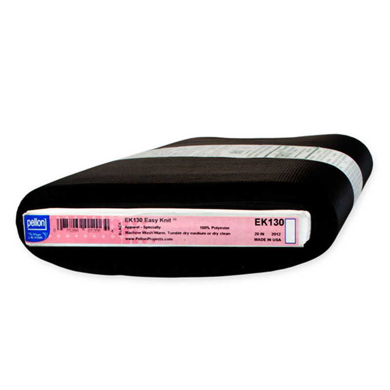 EK130 Easy-Knit Fusible Interfacing Black - Yardage