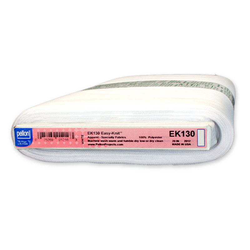 EK130 Easy-Knit Fusible Interfacing White - Yardage