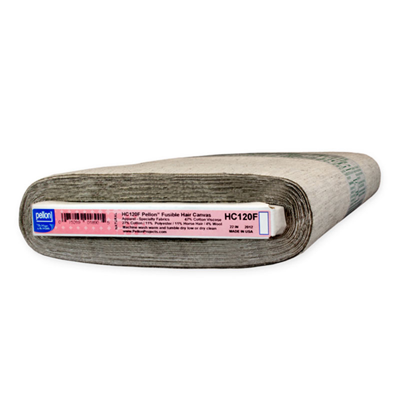 HC120F Fusible Hair Canvas Interfacing - Yardage