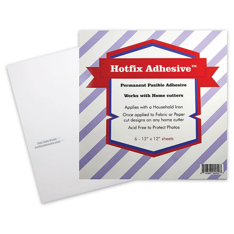 Hotfix Permanent Bond Fusible Adhesive 12" x 12" She