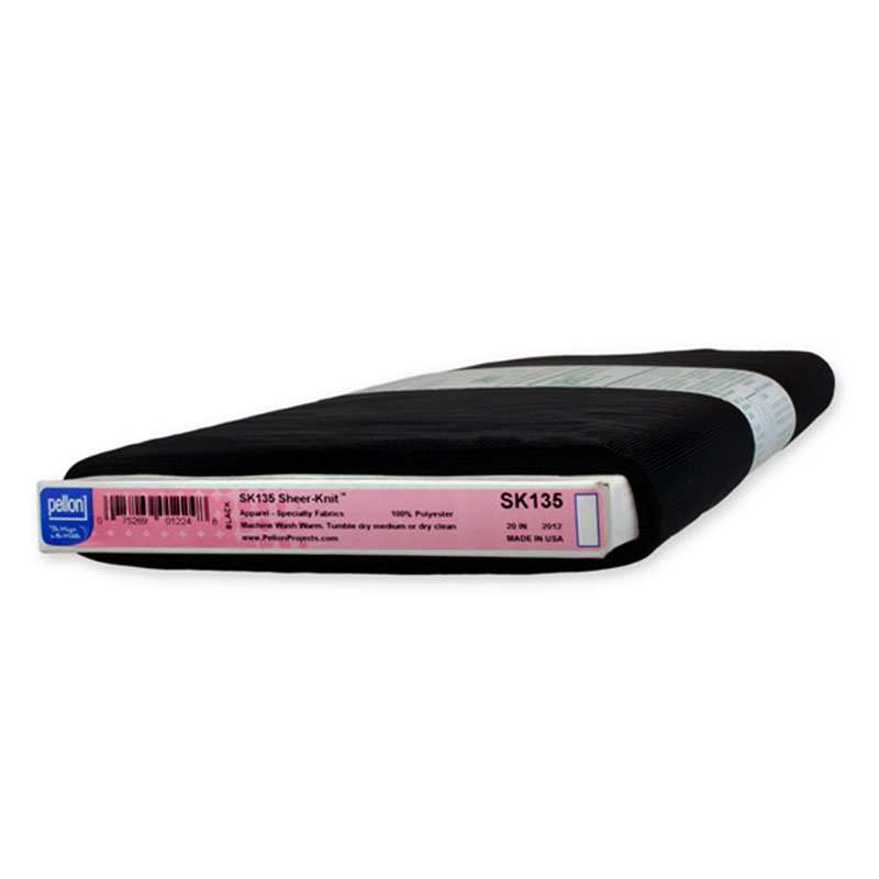 SK135 Sheer-Knit Fusible Interfacing Black - Yardage