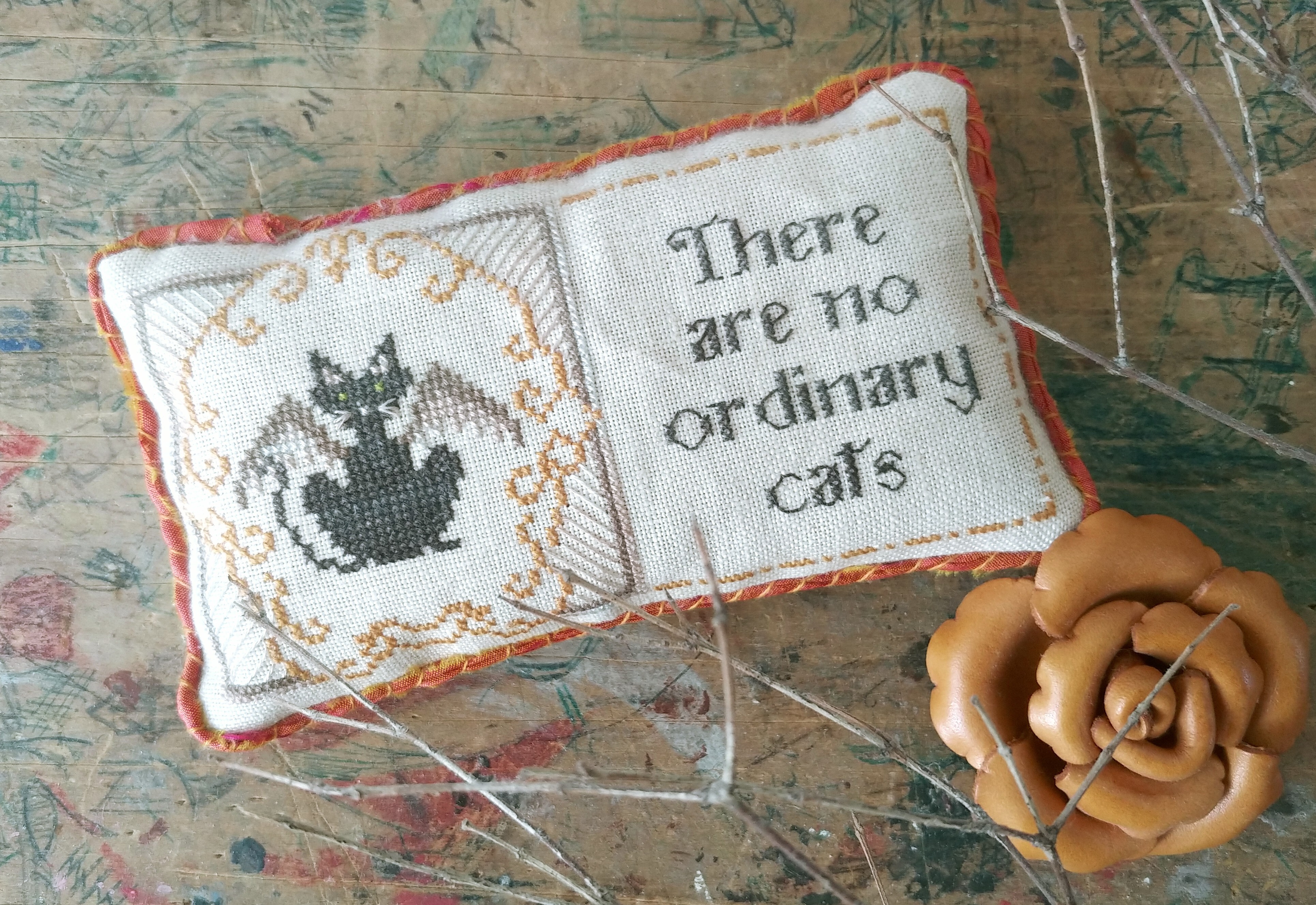 No Ordinary Cats - Halloween Cross Stitch Pattern