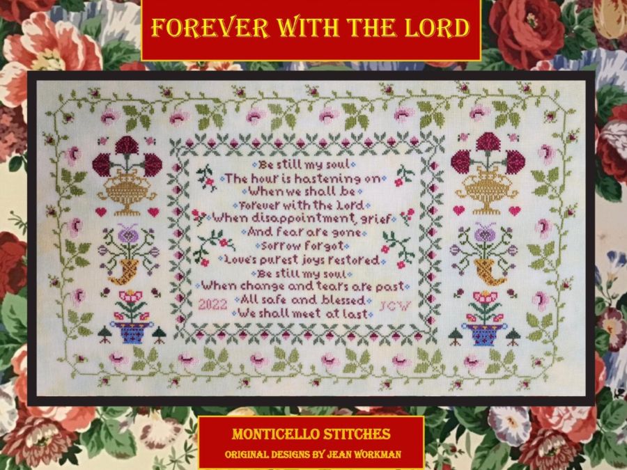 Forever With the Lord - Cross Stitch Pattern