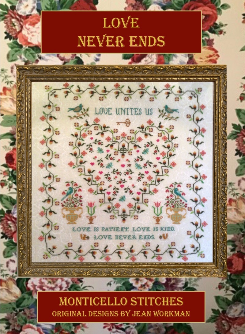 Love Never Ends - Cross Stitch Pattern