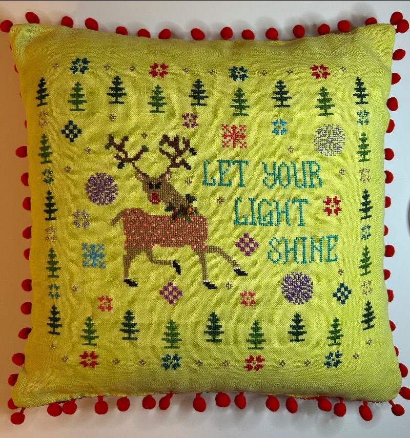 Let Your Light Shine - Christmas Cross Stitch Pattern