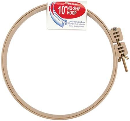 No-Slip Plastic Embroidery Hoop 10"