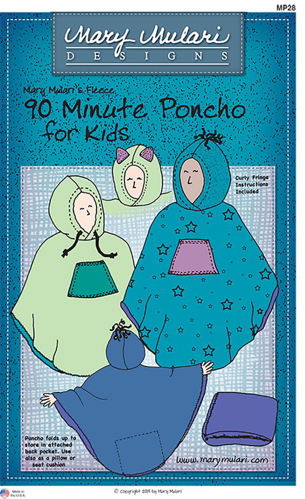 90 Minute Poncho for Kids - Quilt Pattern
