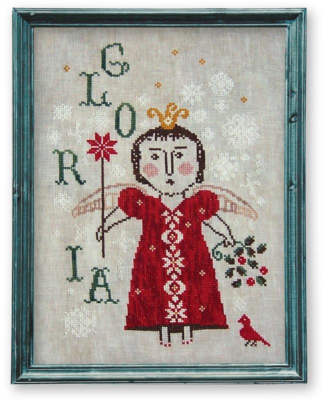 Winter Angel - Christmas Cross Stitch Pattern
