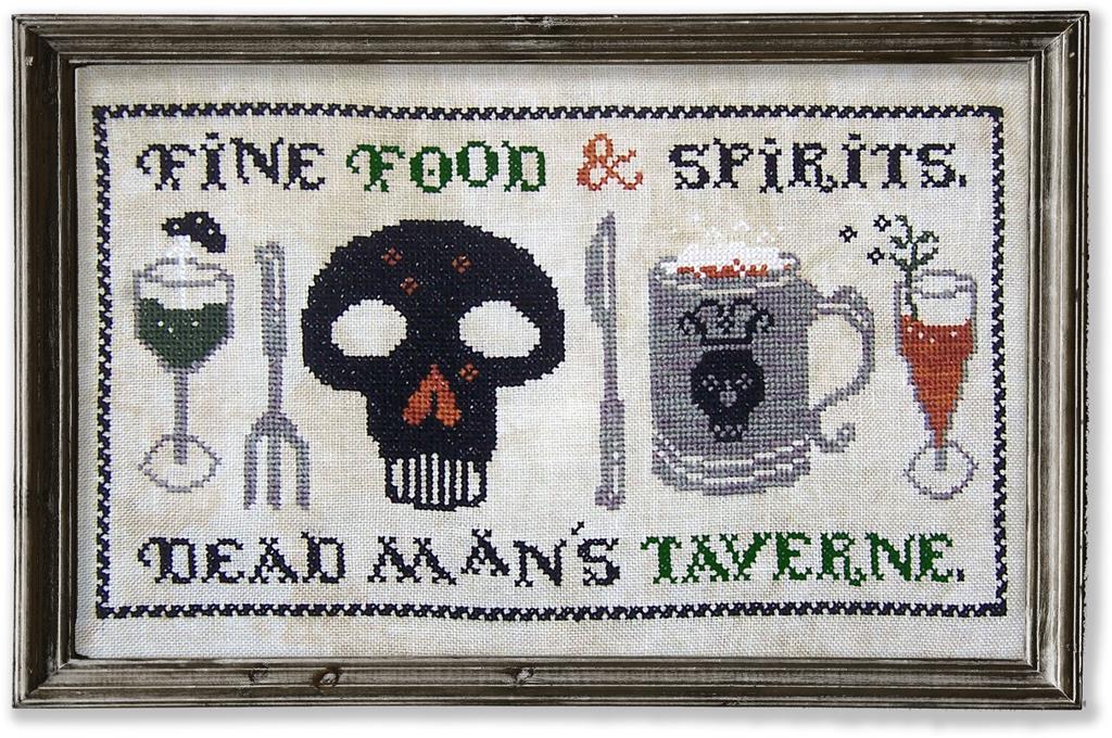 Deadman's Taverne Sign - Cross Stitch Pattern