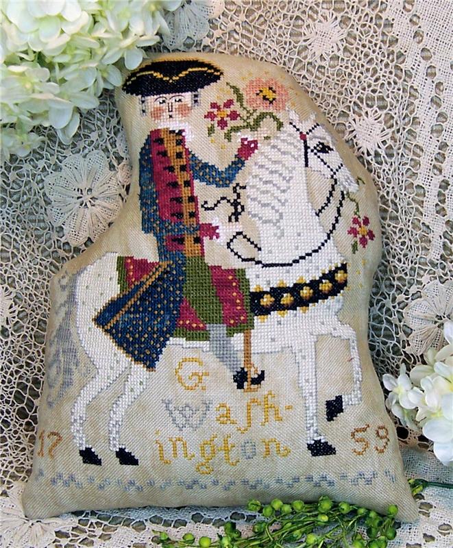 George On Horseback - Cross Stitch Pattern