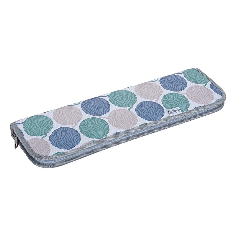 Yarn Balls Knitting Pin Case