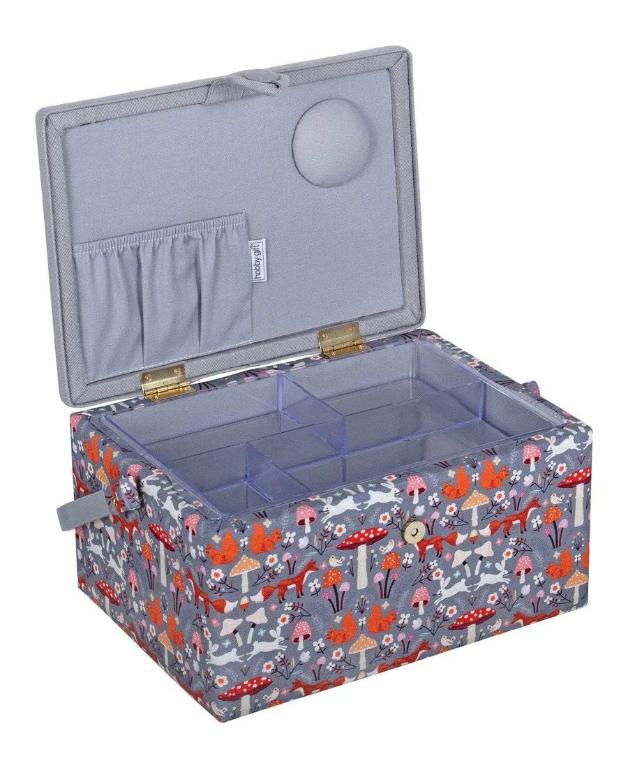 Woodland Toadstool Medium Sewing Box