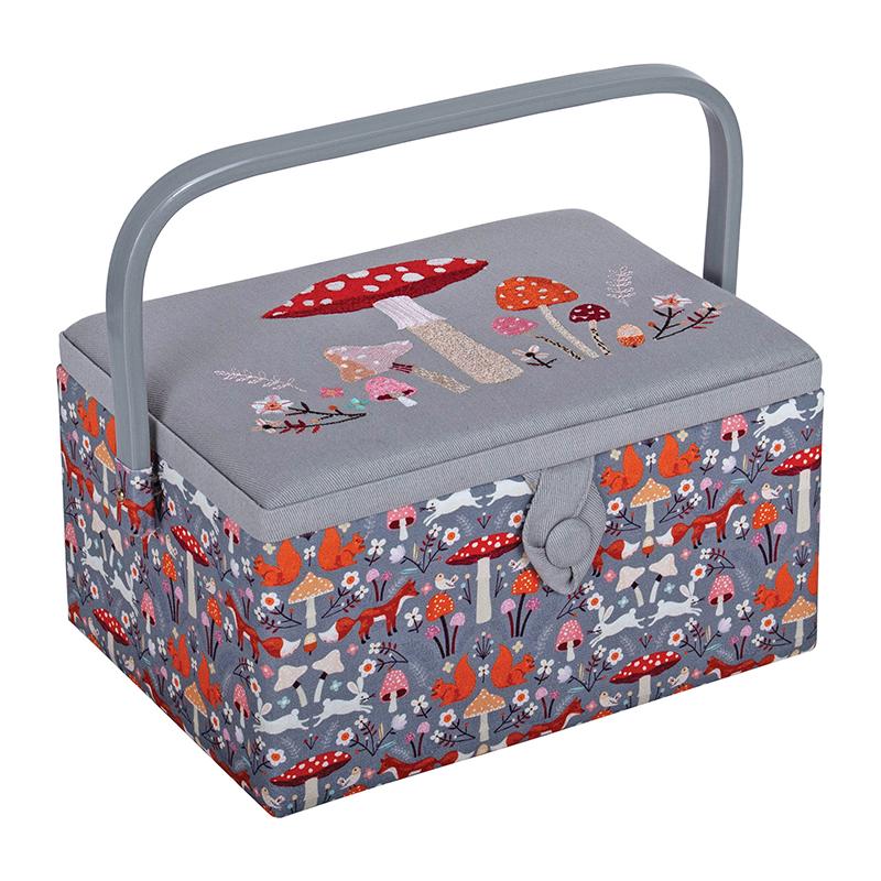 Woodland Toadstool Medium Sew Box 