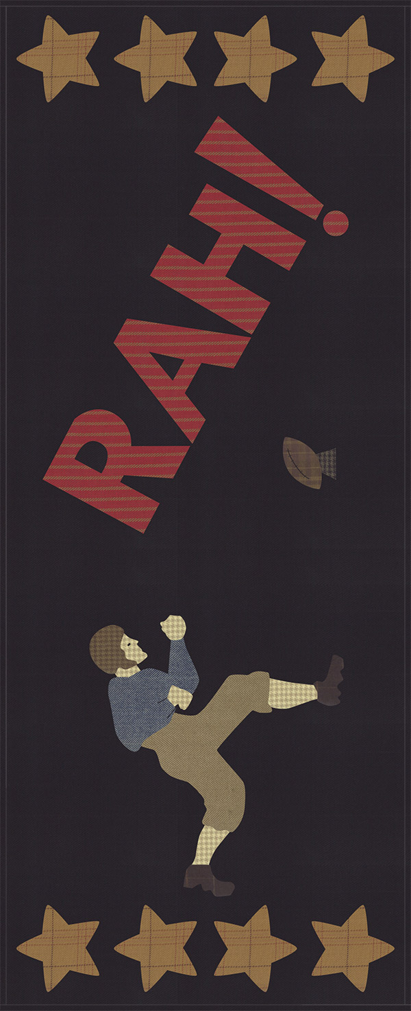 Gridiron Table Topper - Quilt Pattern