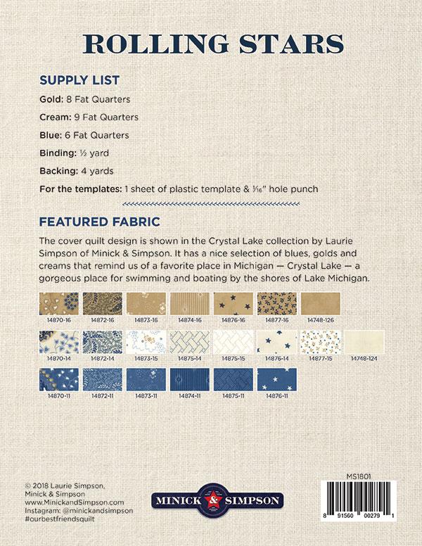 Rolling Stars - Quilt Pattern