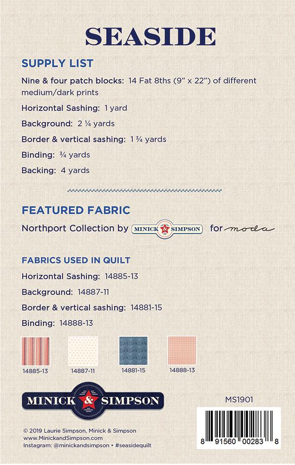 Seaside - Quilt Pattern