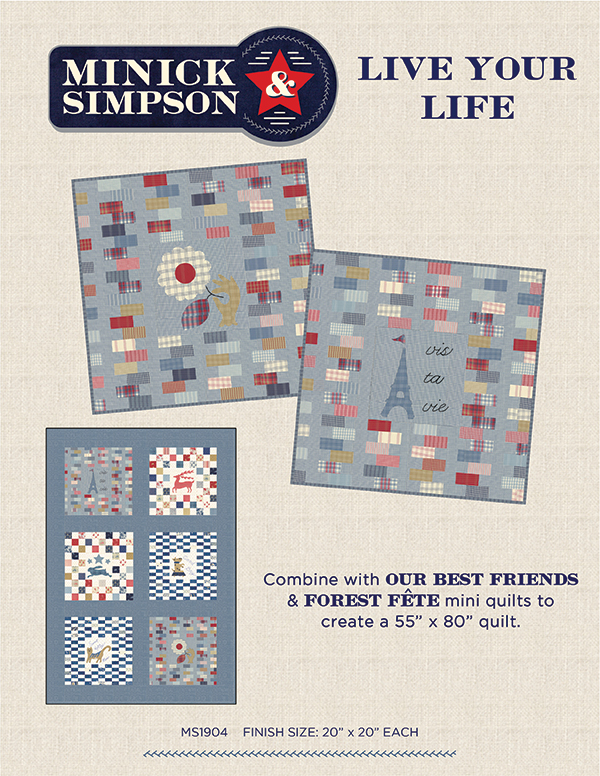 Live Your Life - Quilt Pattern