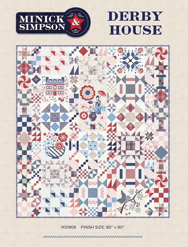 Derby House BOM/10 Mos - Quilt Pattern