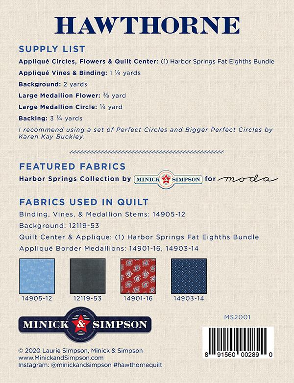 Hawthorne - Quilt Pattern