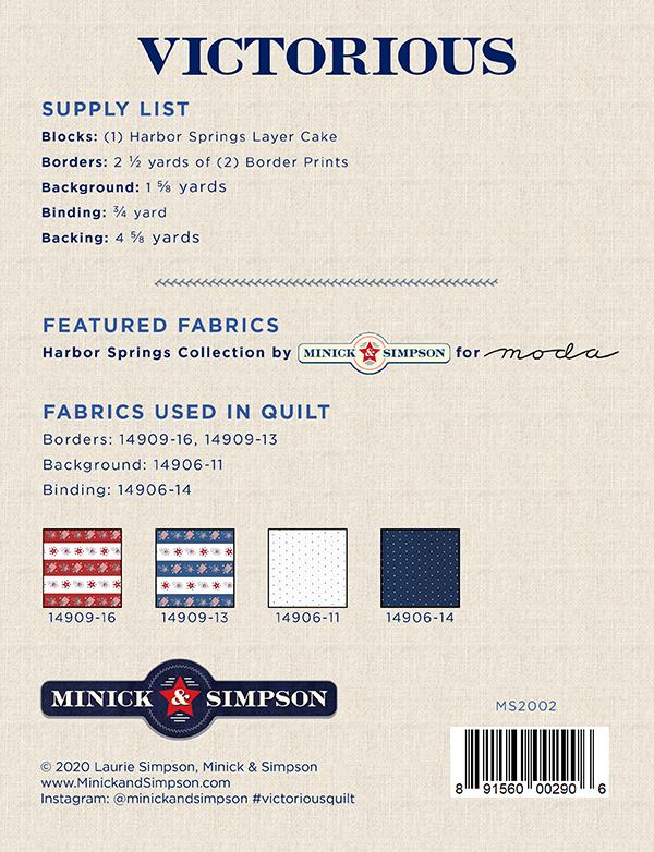 Victorious - Quilt Pattern