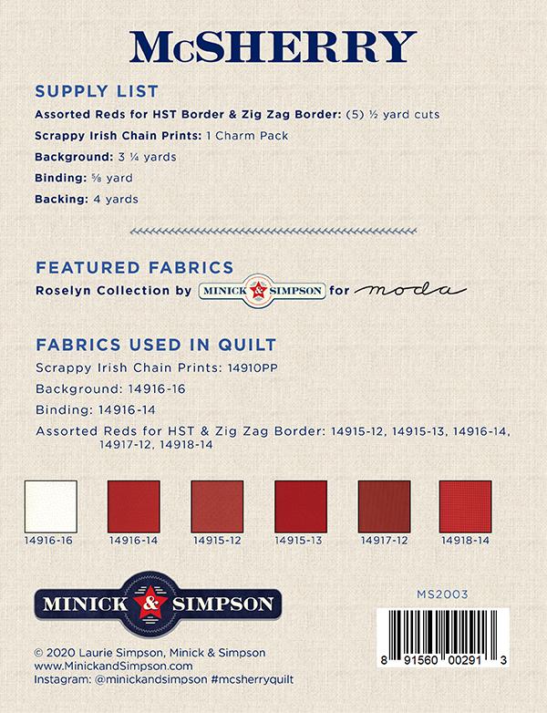 Mcsherry - Quilt Pattern