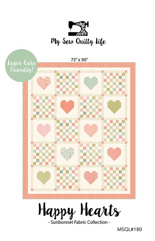 Happy Hearts - Quilt Pattern