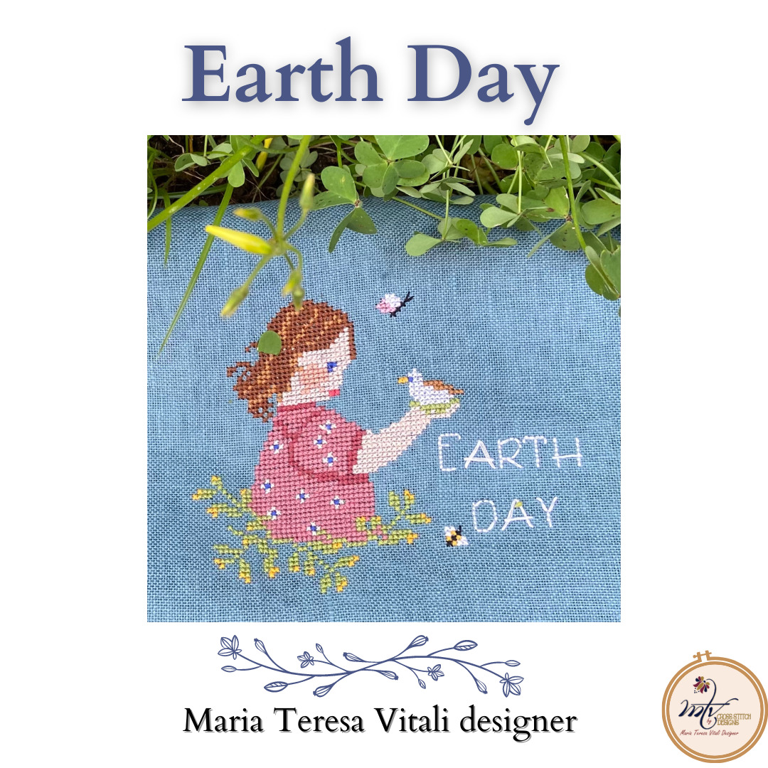 Earth Day - Cross Stitch Pattern