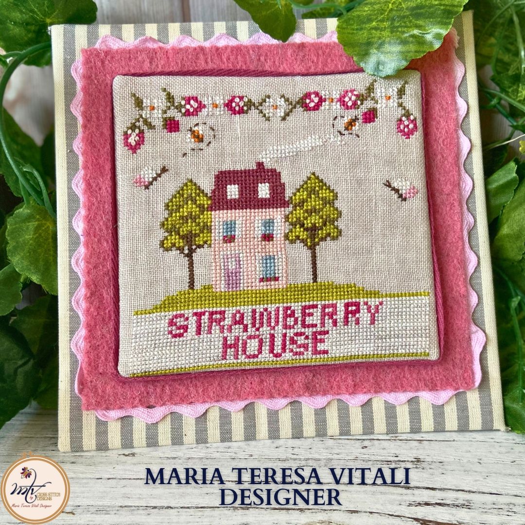 Strawberry House - Cross Stitch Pattern